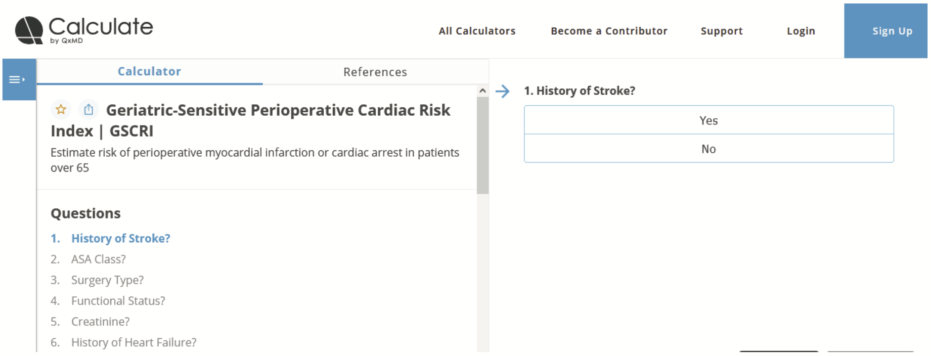 Slika 1. Geriatric Sensitive Cardiac Risk Index (GSCRI) [<a href=